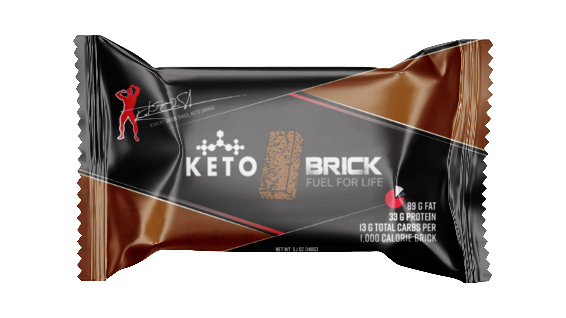Keto Brick Chocolate Malt