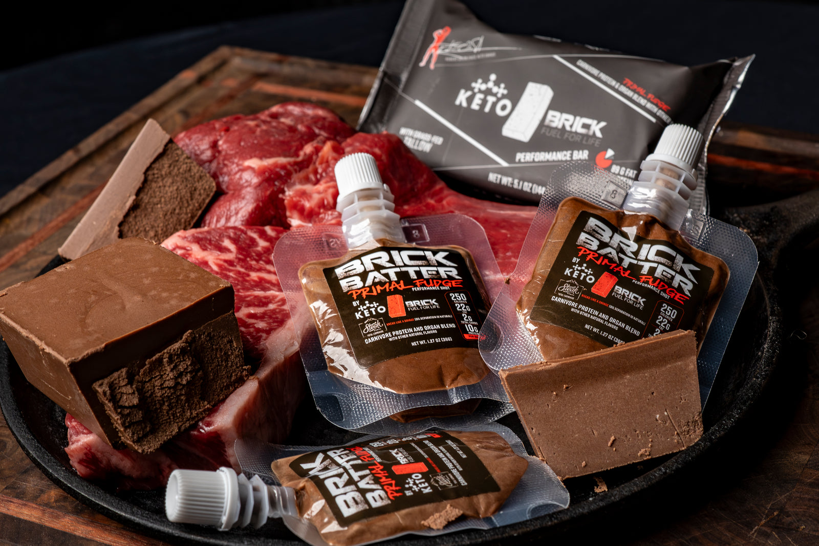 Primal Fudge Keto Brick BATTER