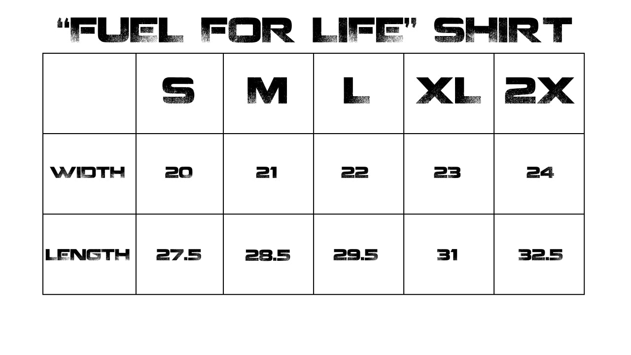 LOYALTY KETO BRICK FUEL FOR LIFE T-SHIRT