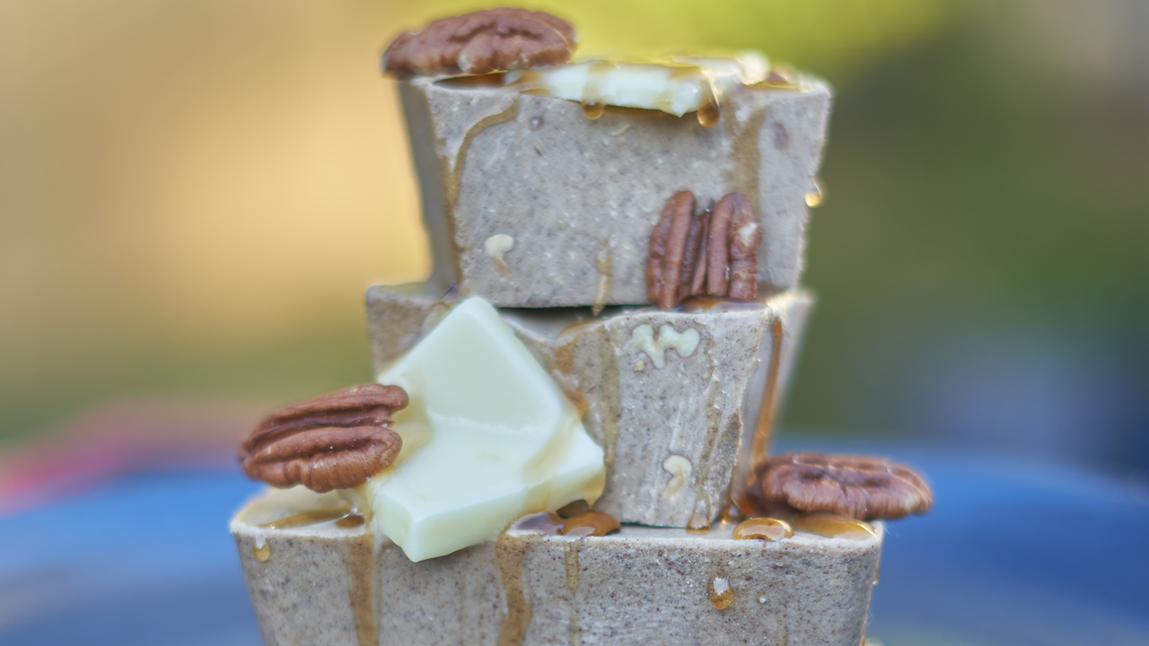 Buttered Maple Pecan Keto Brick