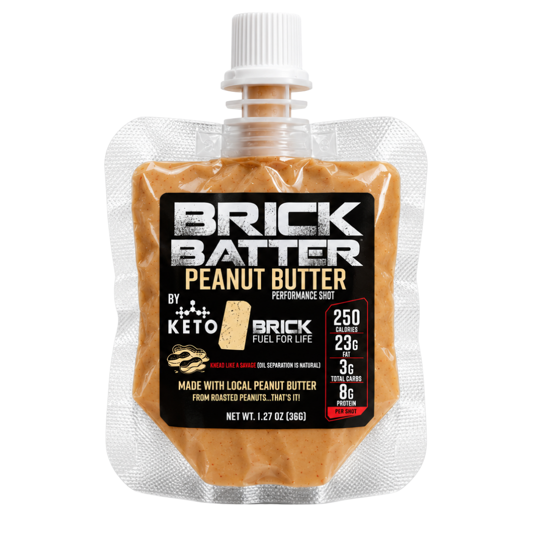 Peanut Butter Keto Brick BATTER