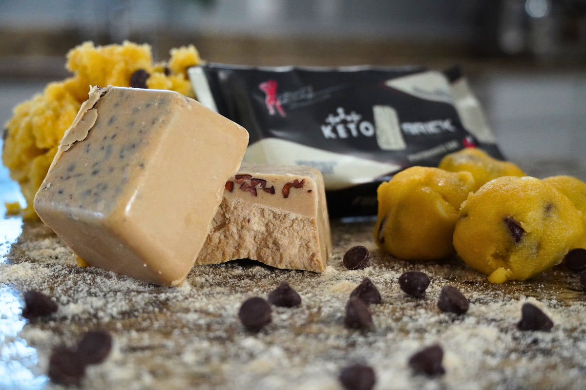 Tallow Cookie Dough Keto Brick