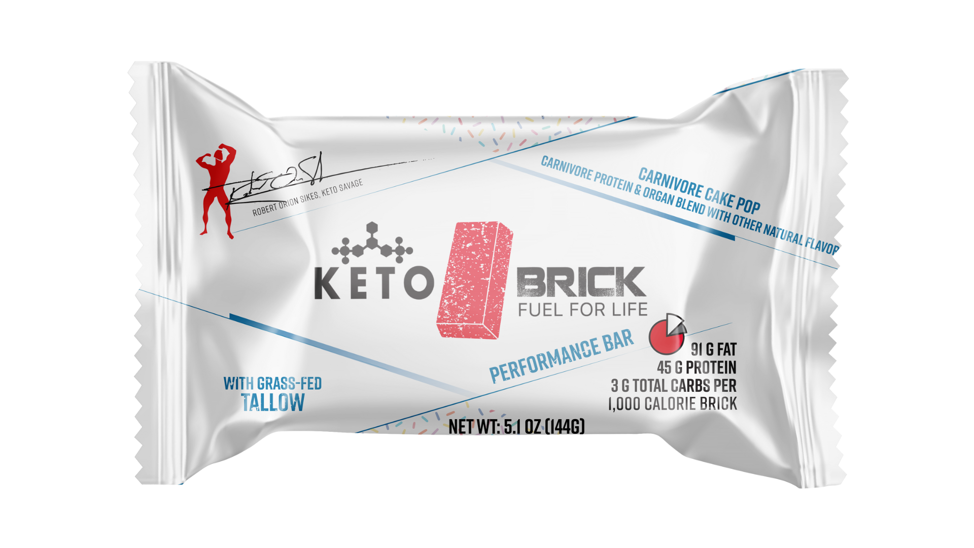 Carnivore Cake Pop Keto Brick