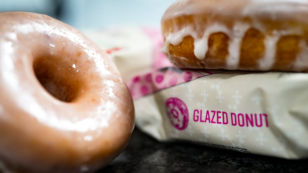 Glazed Donut Keto Brick