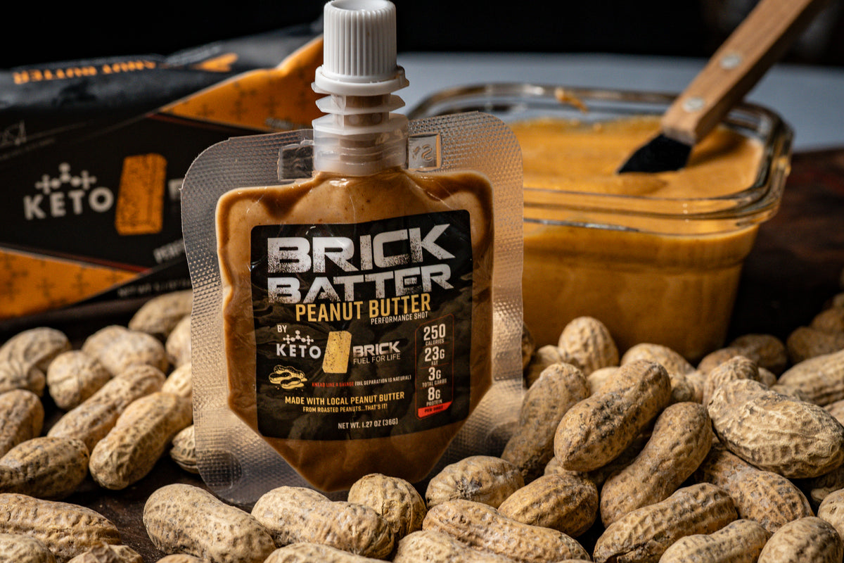 Peanut Butter Keto Brick BATTER