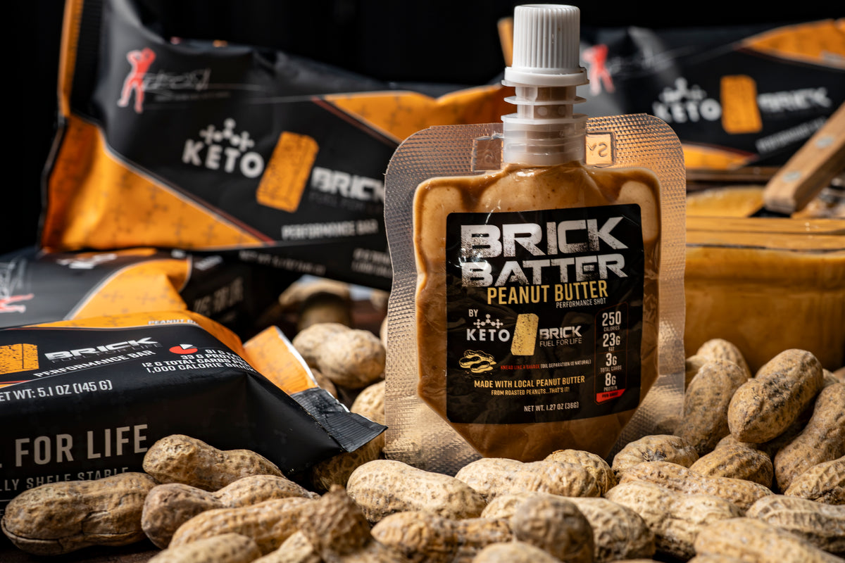 Peanut Butter Keto Brick BATTER