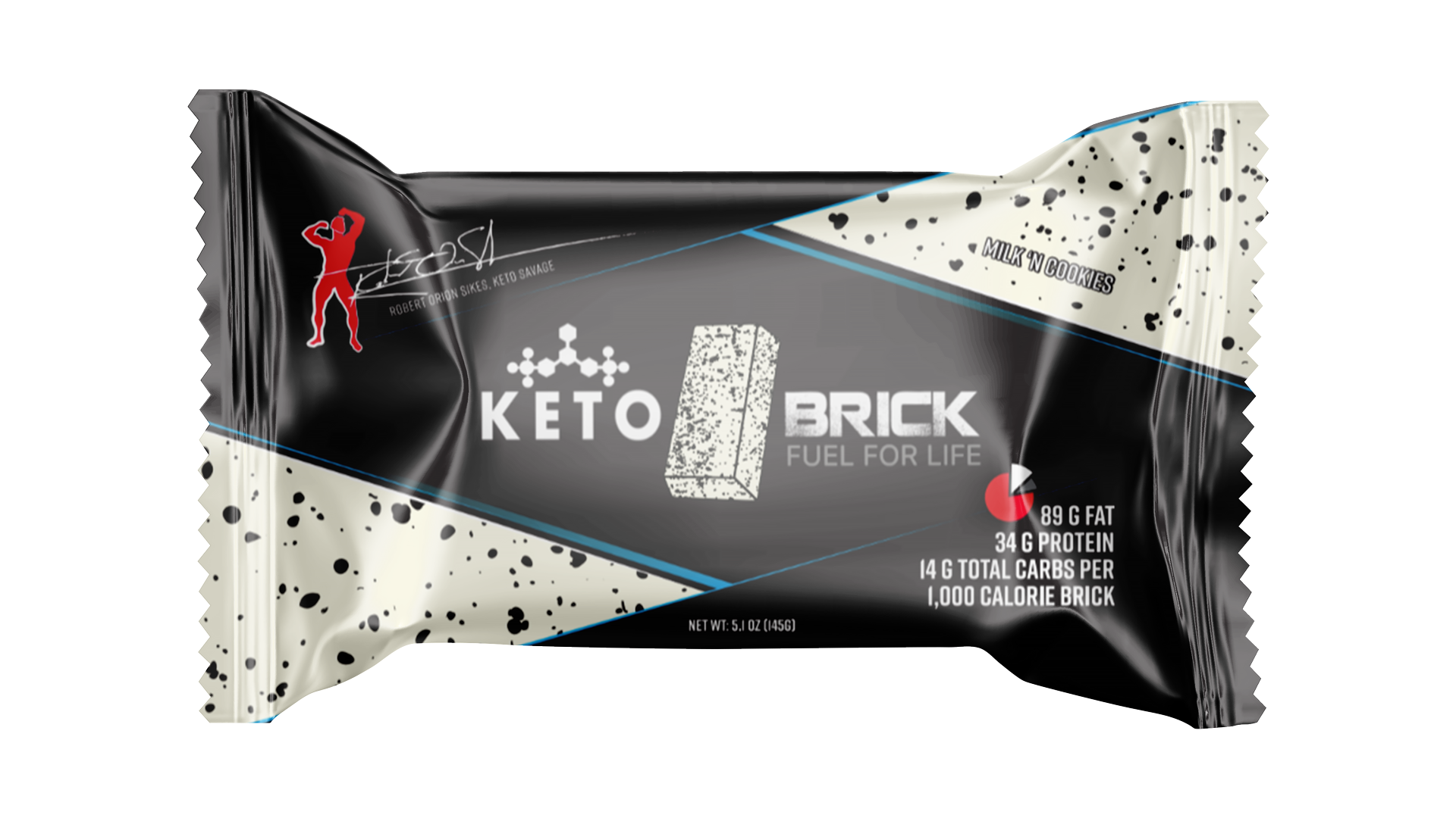 Milk 'N' Cookies Keto Brick - Keto Brick LLC