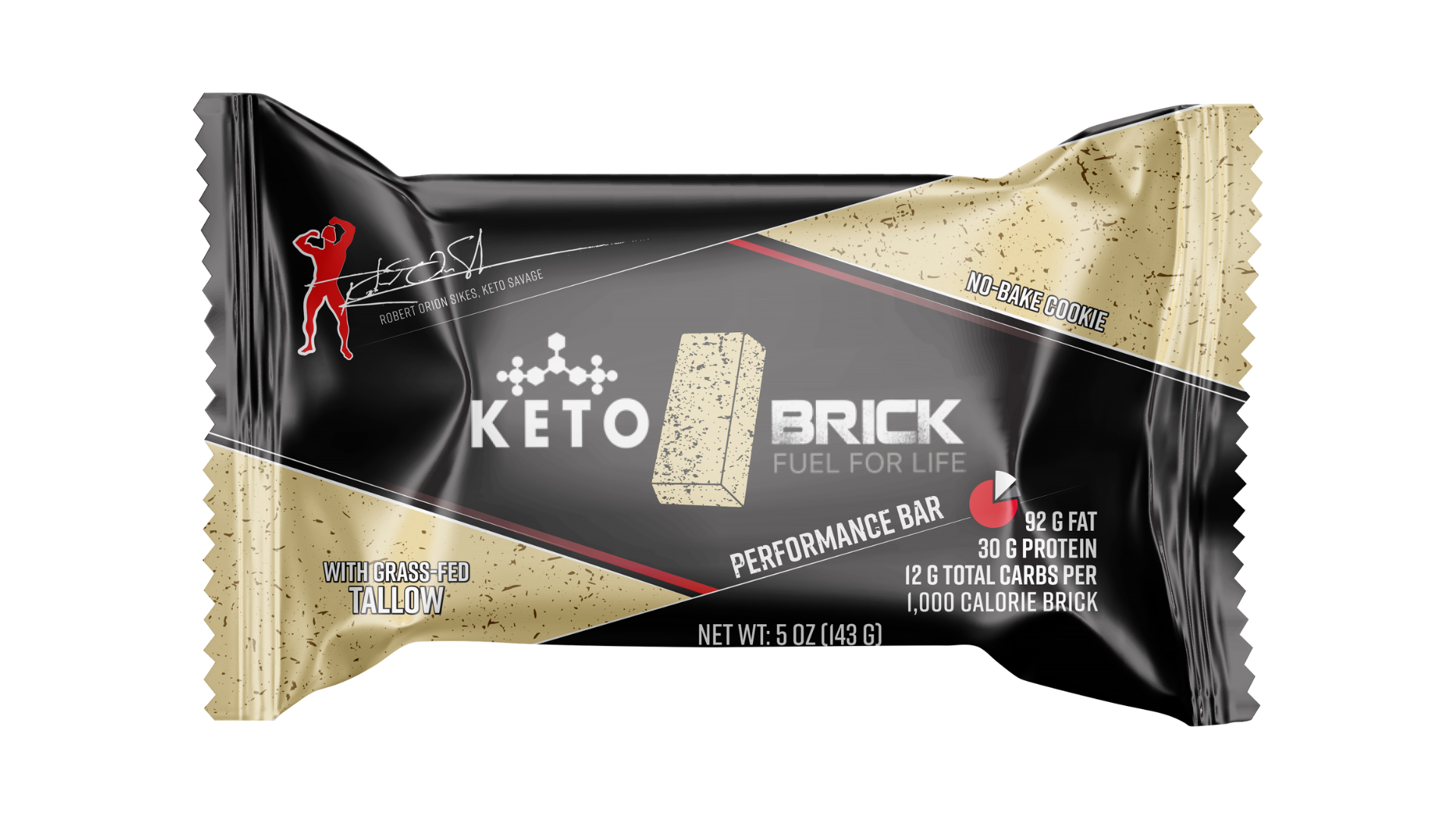 No-Bake Cookie Keto Brick - Keto Brick LLC