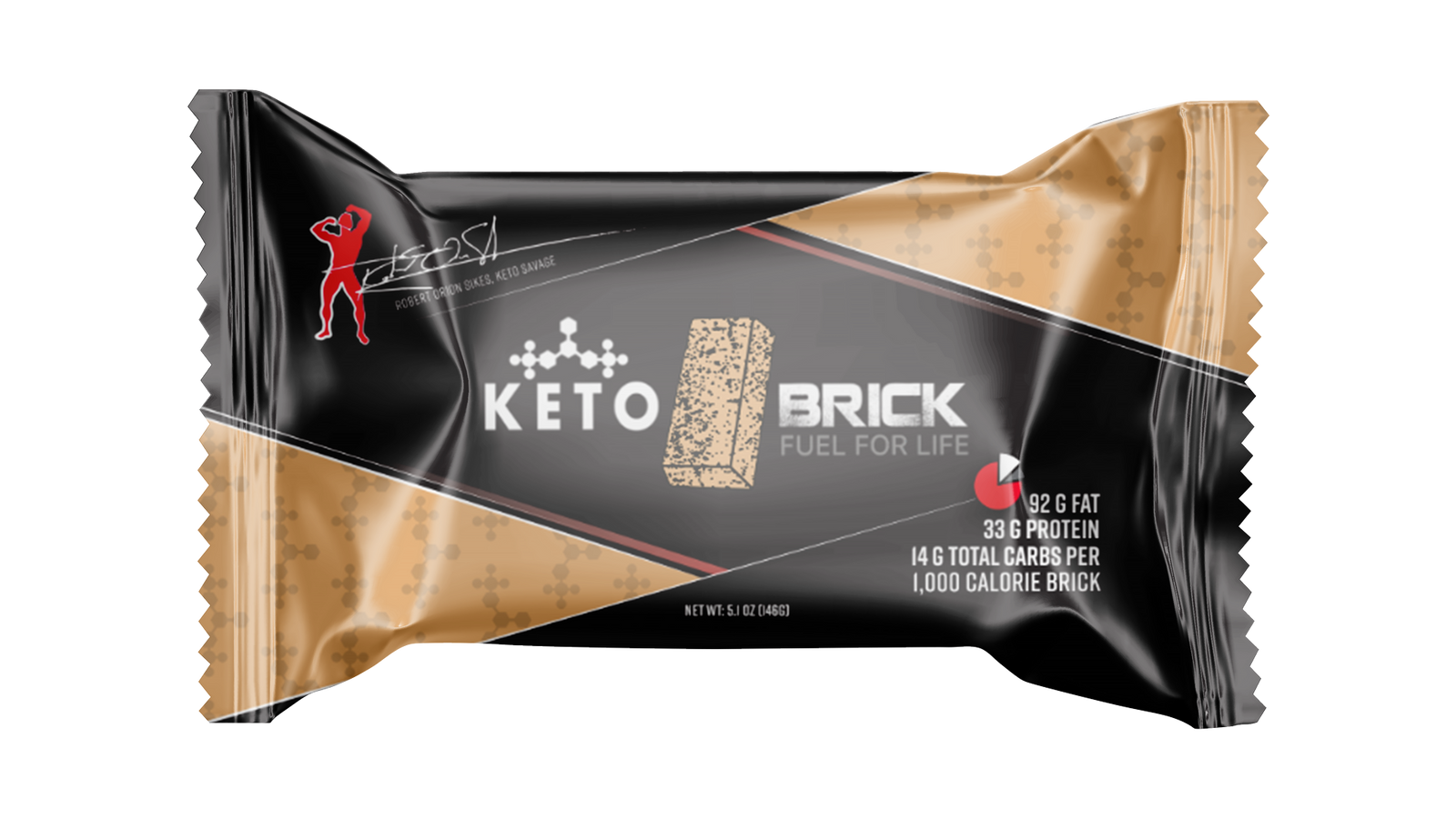 Keto Brick Toasted Almond Coconut