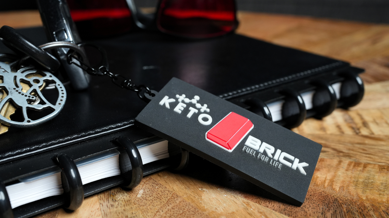 LOYALTY KETO BRICK KEY CHAIN