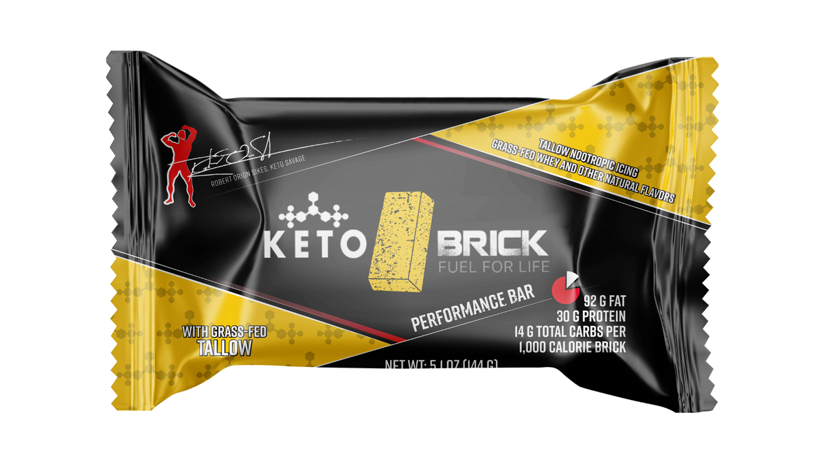 Tallow Nootropic Icing Keto Brick
