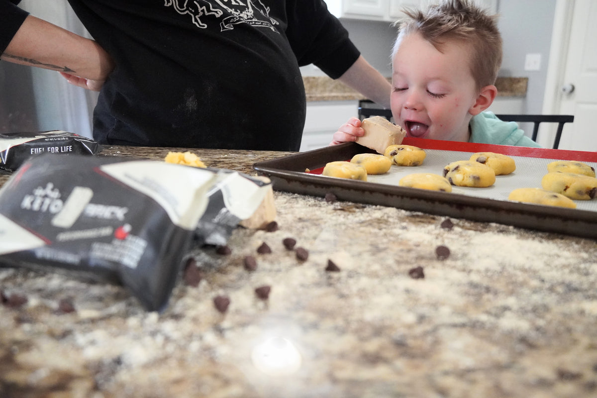 Tallow Cookie Dough Keto Brick