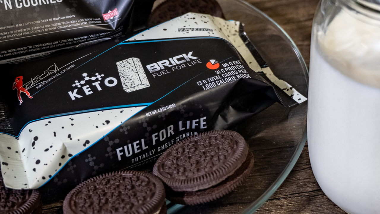 Milk 'N' Cookies Keto Brick